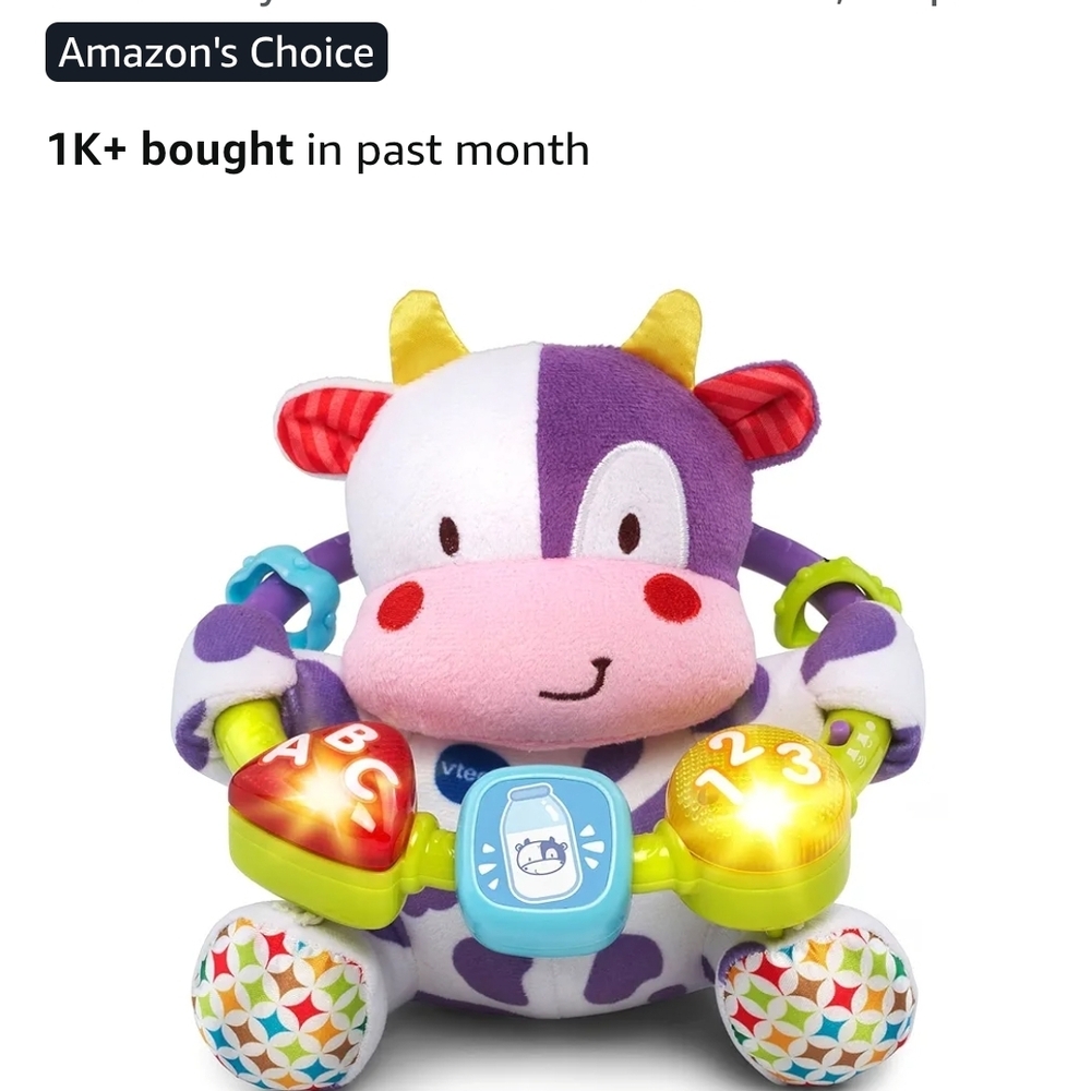 VTech Colorful Cow Learning Toy - Picture 8 of 8